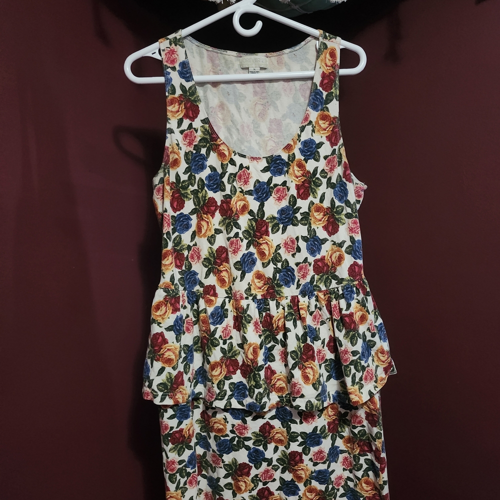 Floral Sleeveless Dress